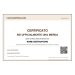 Certificato Sei ufficialmente una merda